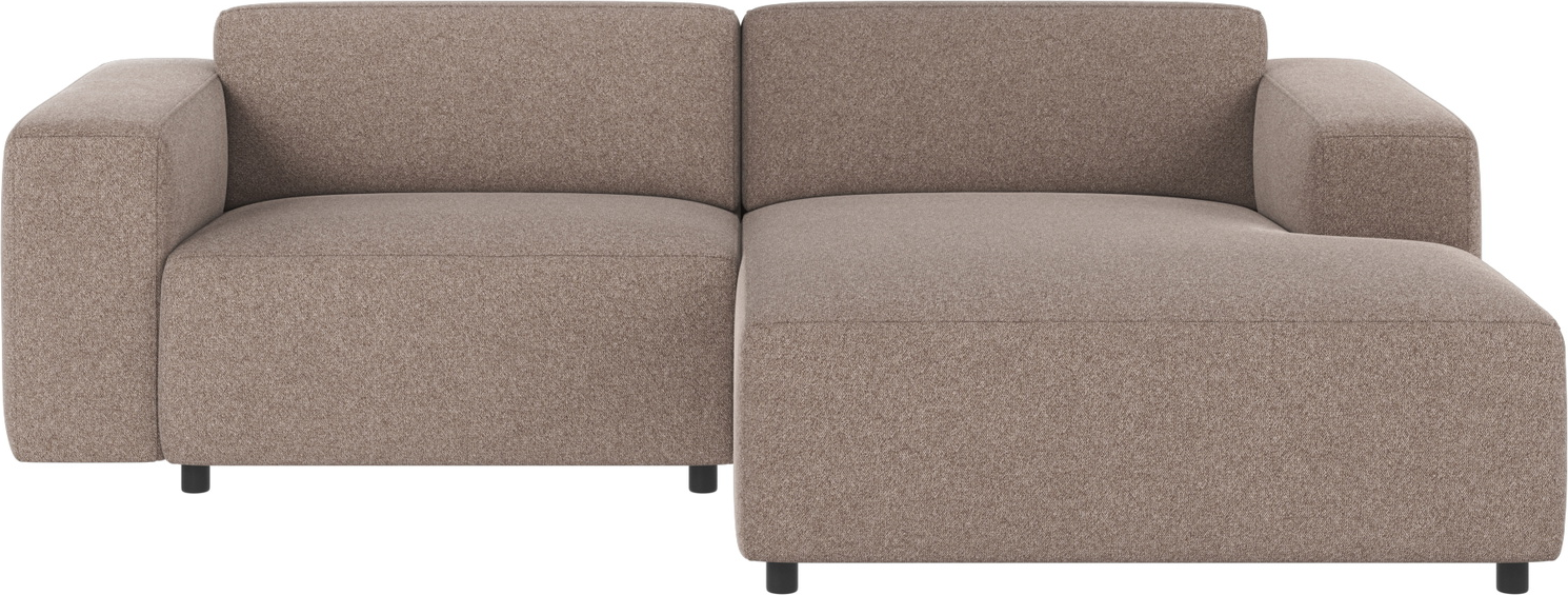 Højrevendt Chaiselongsofa Rowico Willard   Beige Stof Brenda 234x161 H70