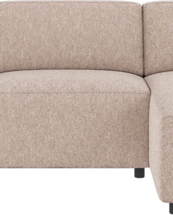 Højrevendt Chaiselongsofa Rowico Willard Modulopbygget   Alice-stof Lys Beige