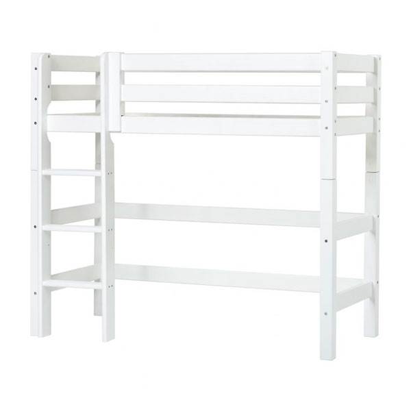 Hoppekids Eco Luxury Mellemhøj Seng Med Stige 70x160 Cm  : Erling Christensen Møbler