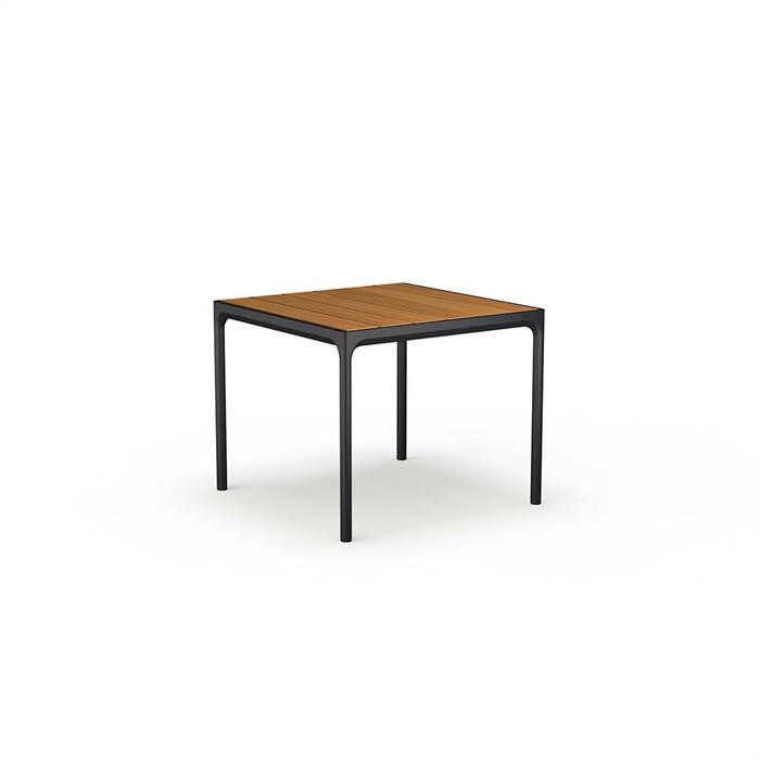 Houe Four Havebord 90x90 Cm Bambus  : Erling Christensen Møbler