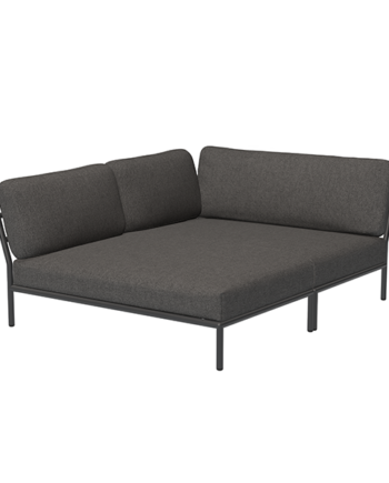 Houe Level Cozy Corner Venstrevendt Dark Grey Basic  : Erling Christensen Møbler