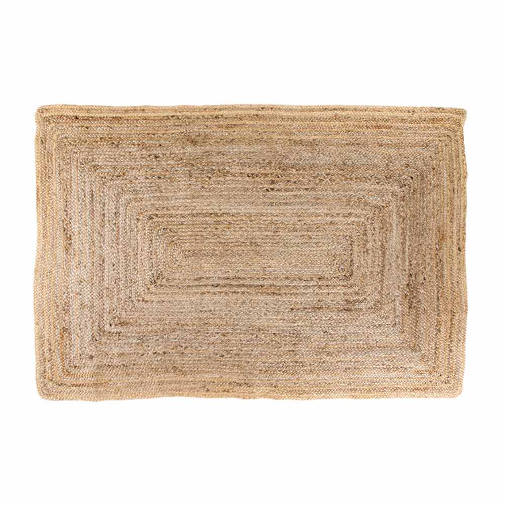 House Nordic Bombay Gulvtæppe Natur Jute Bomuld Rektangulær 240x180
