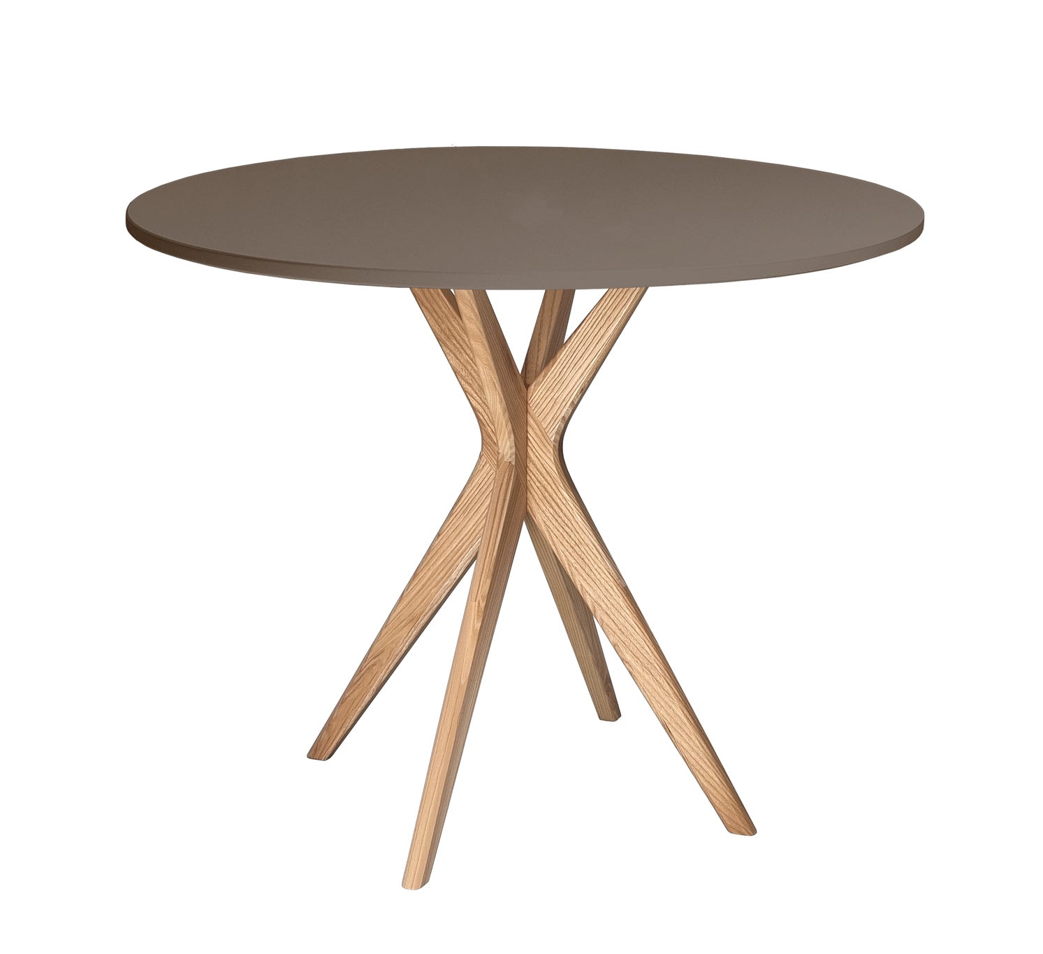 Jubi Lille Rundt Spisebord Diam  70cm Beaver Brown