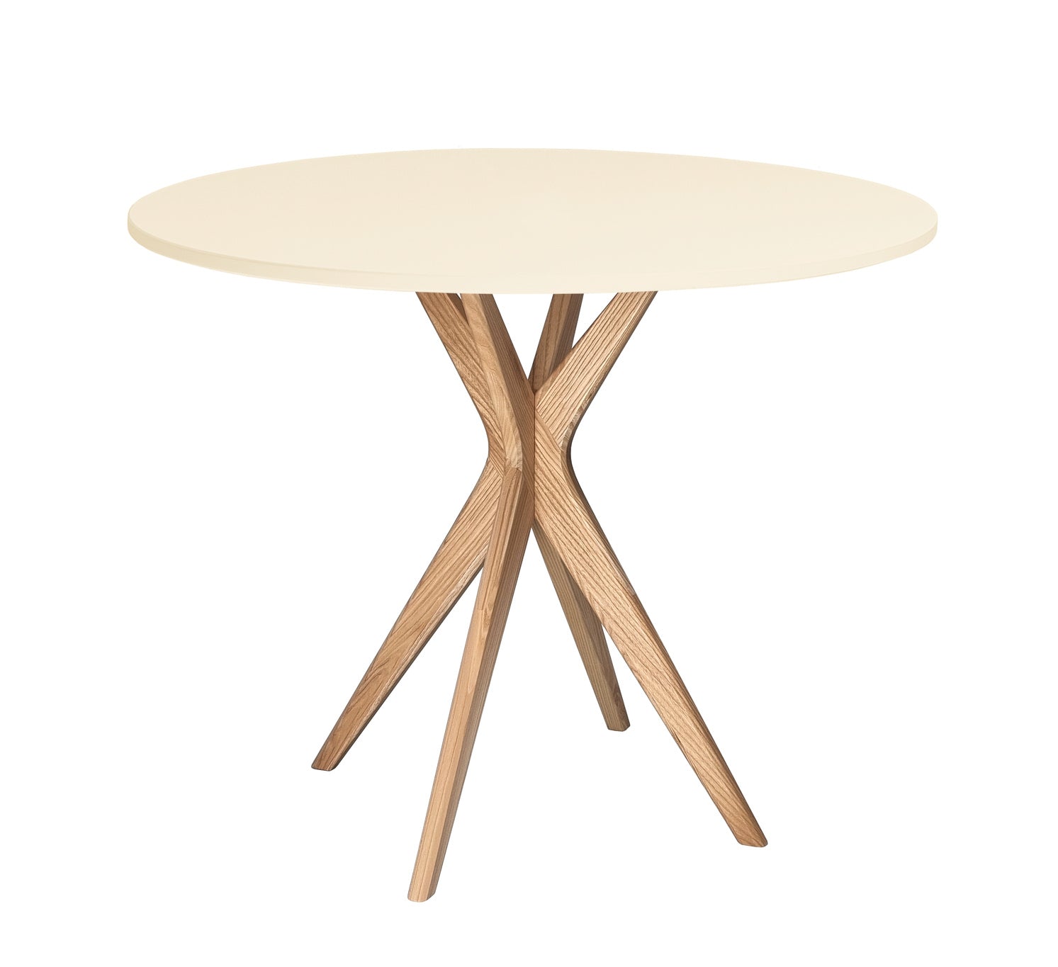 Jubi Lille Rundt Spisebord Diam  70cm Chalk White