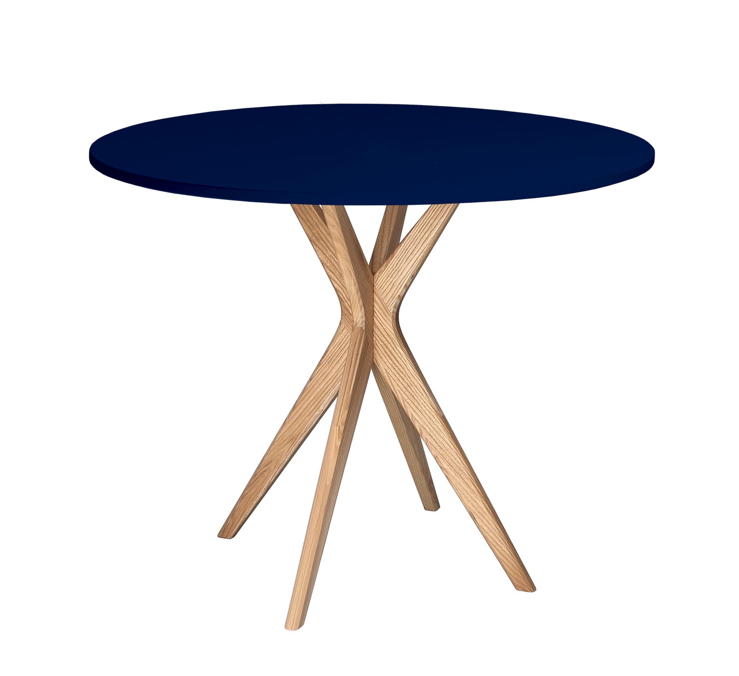 Jubi Lille Rundt Spisebord Diam  70cm Navy Blue