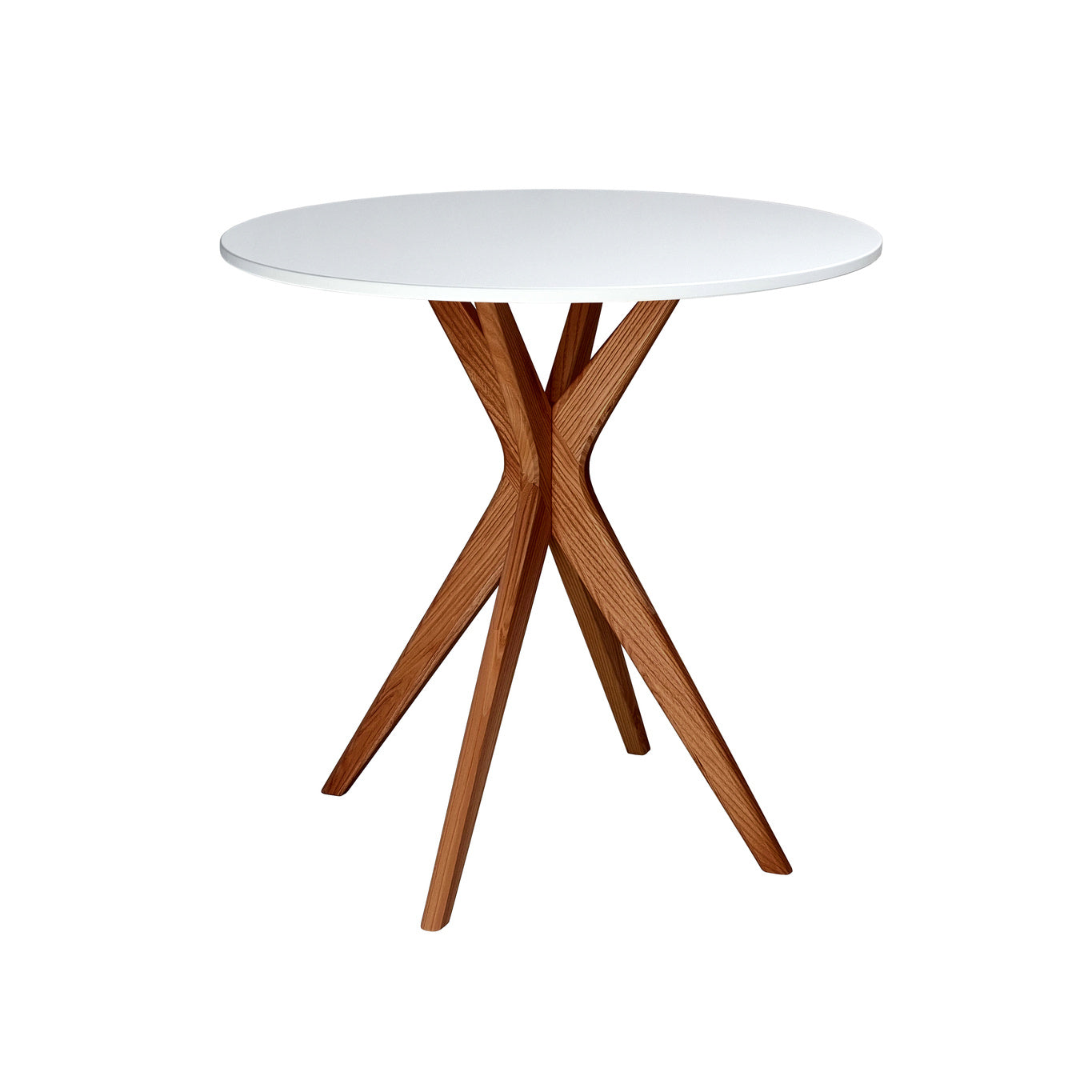 Jubi Lille Rundt Spisebord Diam  70cm Oak White