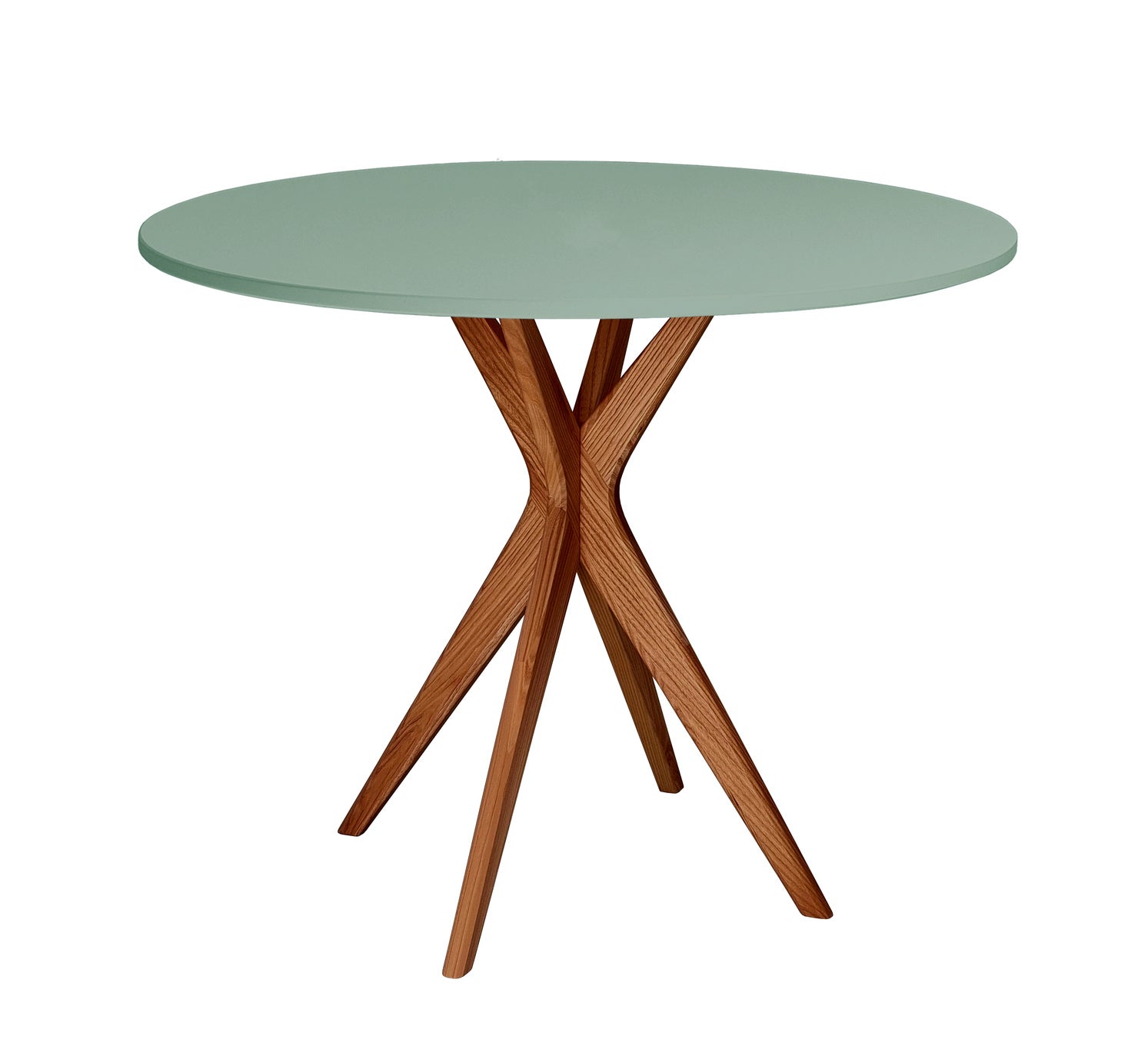 Jubi Rundt Spisebord Diam  90cm Oak Sage Green