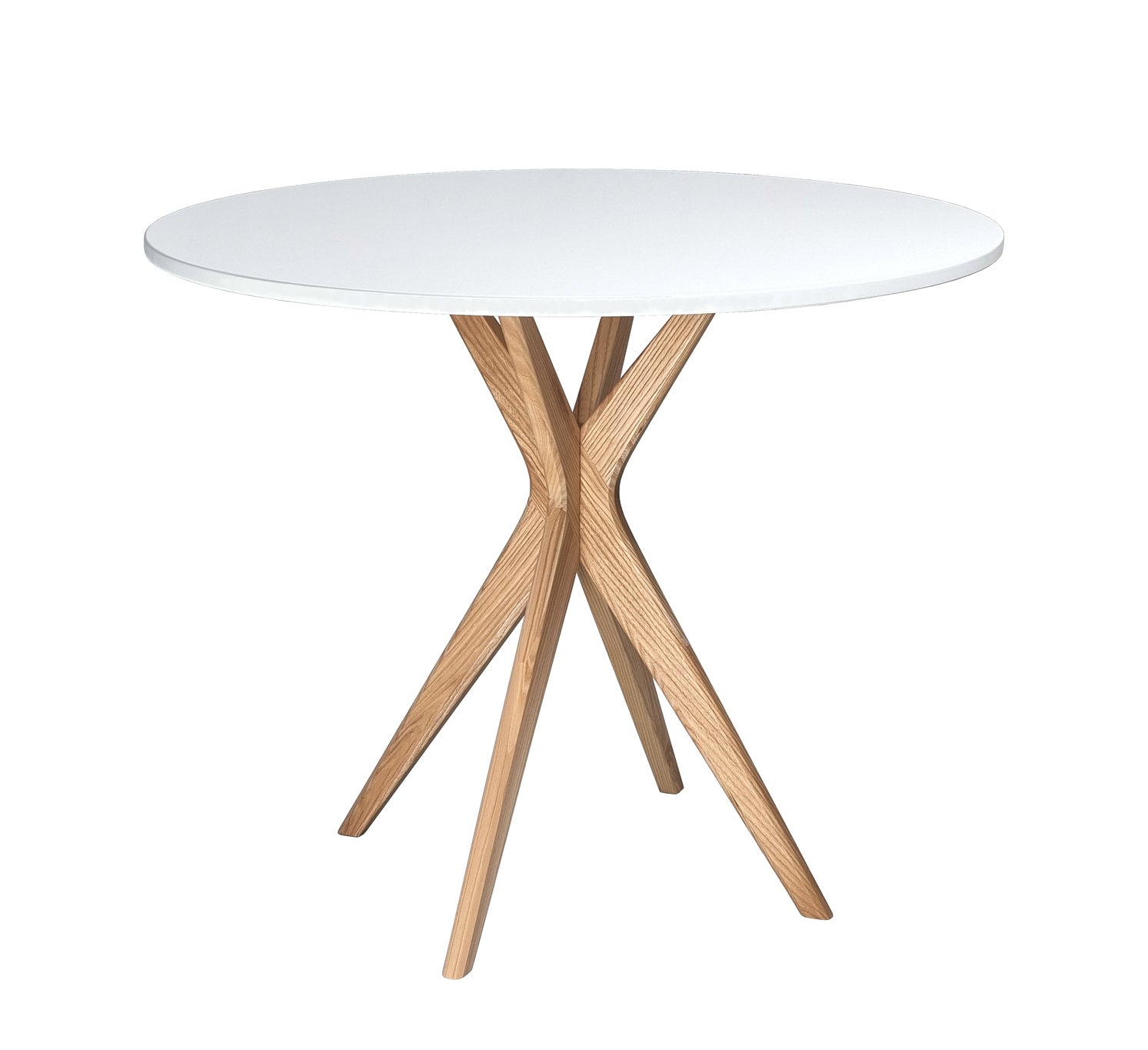 Jubi Rundt Spisebord Diam  80cm White