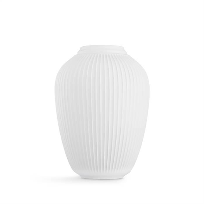 Kahler Kähler Hammershøi Vase Hvid H50 Cm : Erling Christensen Møbler : Erling Christensen Møbler