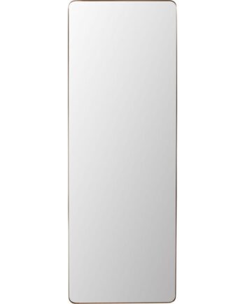 Kare Design Simply Vægspejl  Rektangulær Spejlglas Og Messing Stål  60x180