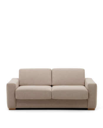 Kave Home Anley   Pers  Sovesofa Beige Stof  204cm