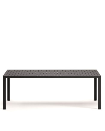 Kave Home Culip Havebord  Rektangulær Grå Aluminium  220x100