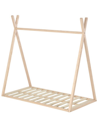 Kave Home Maralis Tipi Børneseng Natur Ask  70x140