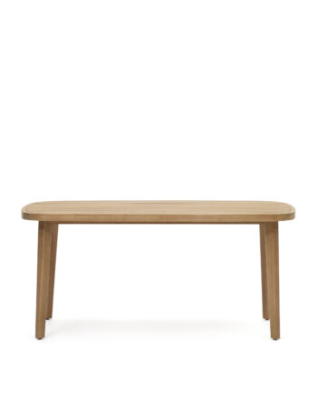Kave Home Maset Havebord  Rektangulær Natur Eukalyptustræ  170x90