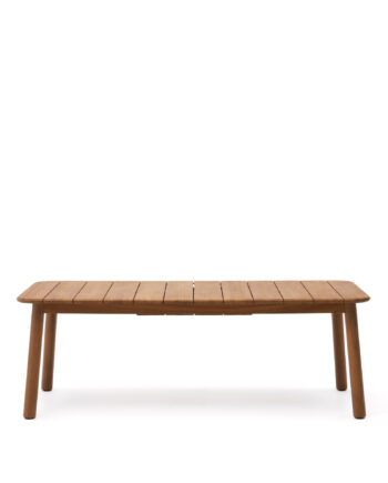 Kave Home Turqueta Havebord     Udtræk Natur Teaktræ  220 294 X100