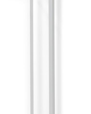 Knagerække Hattehylde Spinder Design Luno Vægmonteret Stål Hvid H160ã B70ã D30 Cm