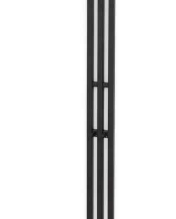 Knagerække Og Hattehylde Spinder Design Senza Sortlakeret Stål H190ã B65ã D28 Cm