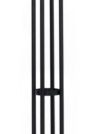 Knagerække Spinder Design Charly Fritstående Pulverlakeret Sort Stål H170   ø40 Cm   Knager