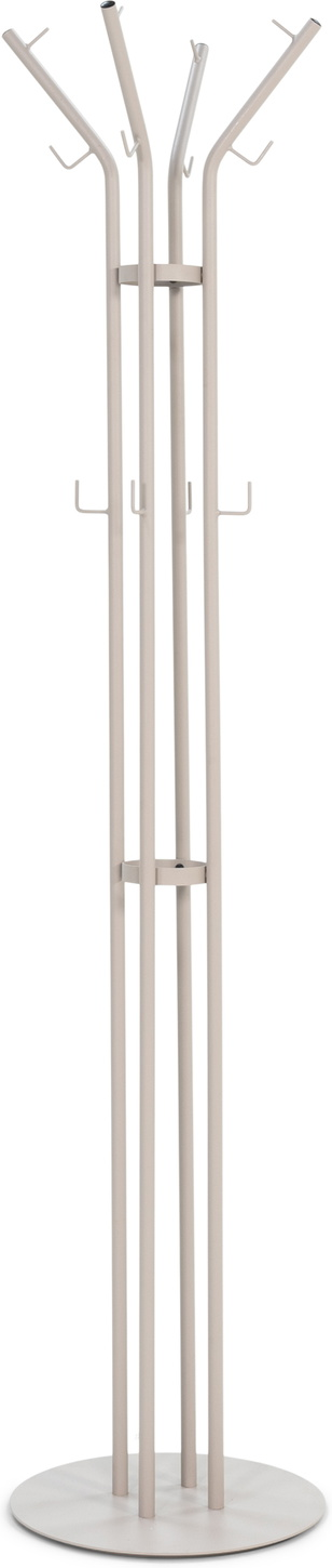 Knagerække Spinder Design Charly Stående Frakkestativ   Pulverlakeret Stål Taupe H170    ø40 Cm
