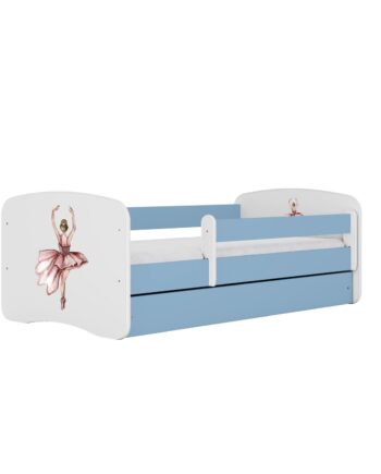Kocot Kids Seng Babydreams Blue Dancer Med Skuffe Og Madras 180 80