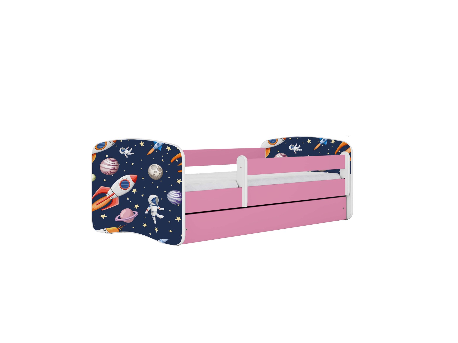 Kocot Kids Seng Babydreams Pink Cosmos Uden Skuffe Med Madras 180 80
