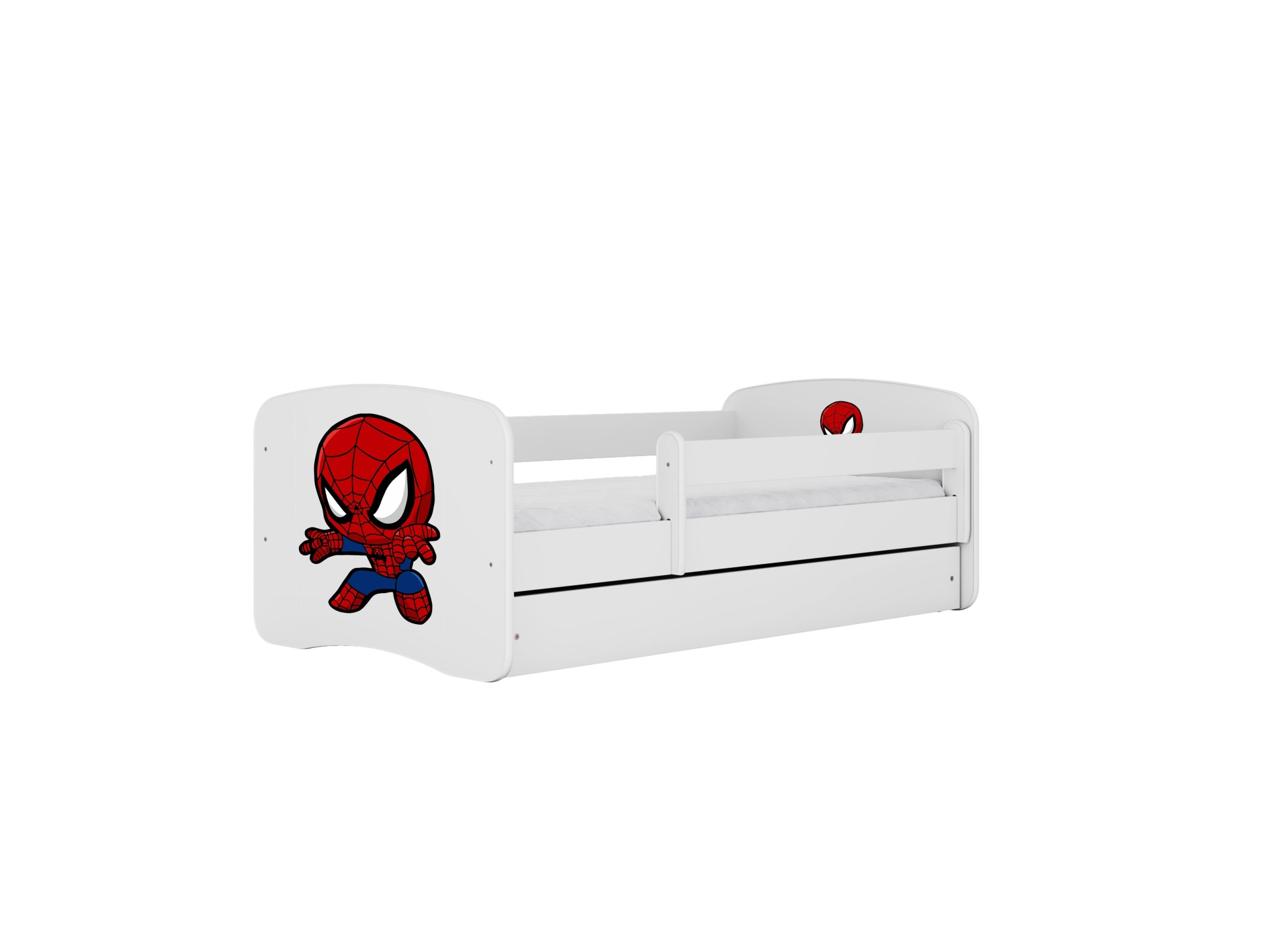 Kocot Kids Seng Babydreams White Spiderman Uden Skuffe Med Madras 140 70