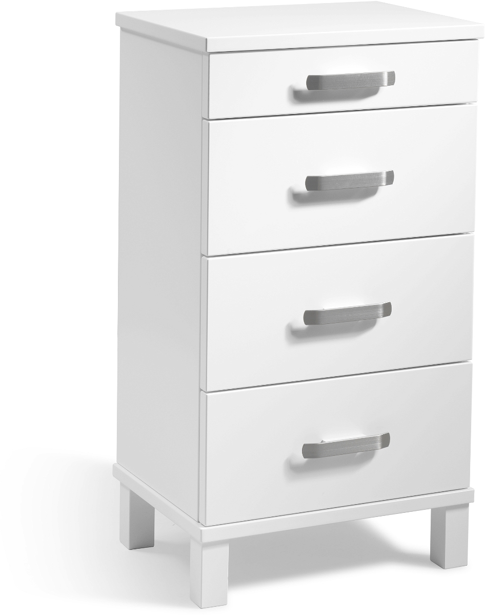 Kommode Oscarssons Möbel Nadja Hvidlak Mdf 75 40 31 Cm Med Skuffer