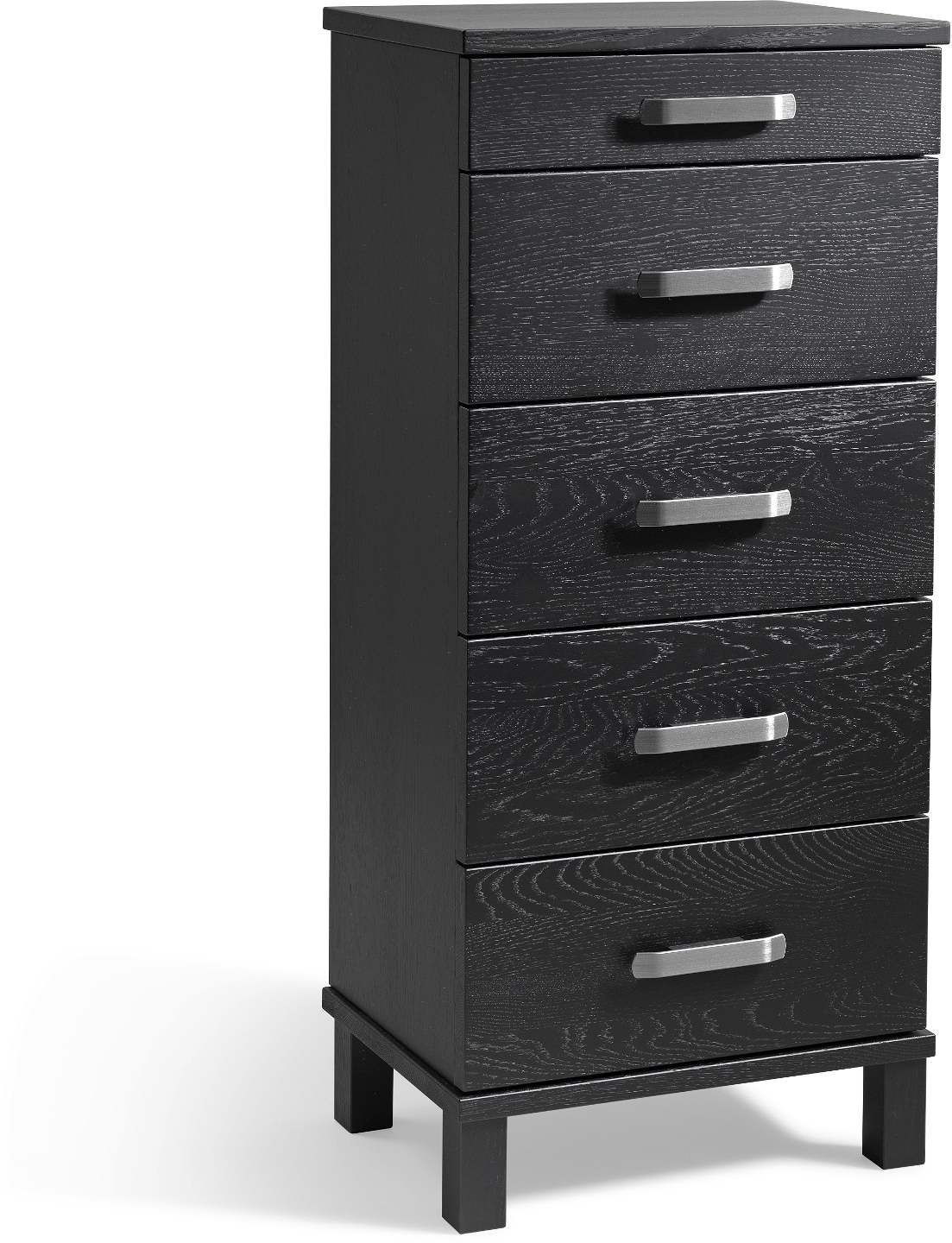 Kommode Oscarssons Möbel Nadja Skuffer Sortbejdset Massiv Eg H93ã B40ã D31 Cm