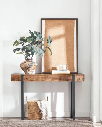 Konsolbord  120x40x75 Cm  Brun