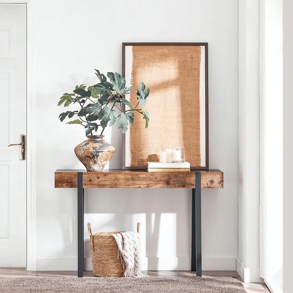 Konsolbord  120x40x75 Cm  Brun