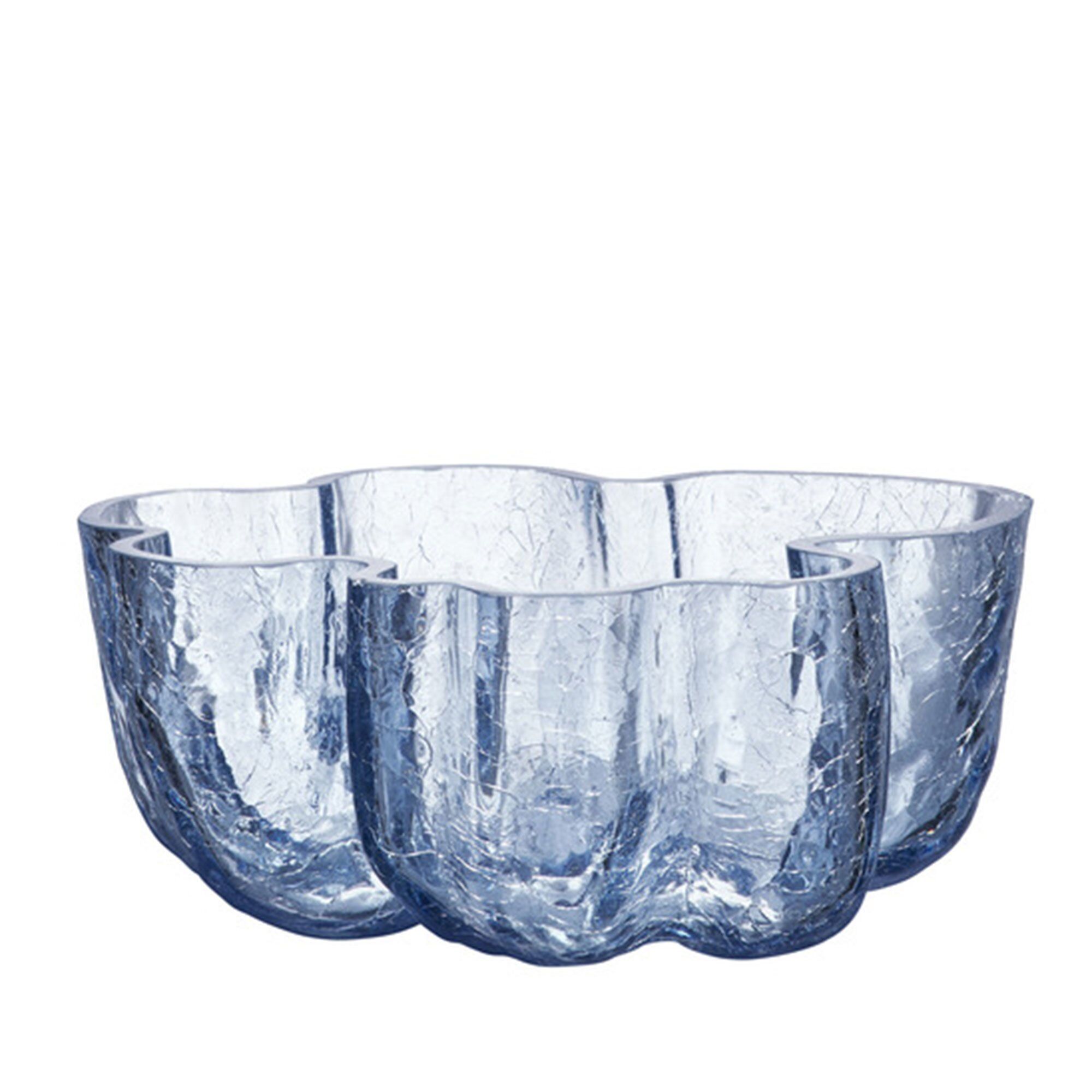 Kosta Boda Crackle Skål 250 Mm  Circular Glass