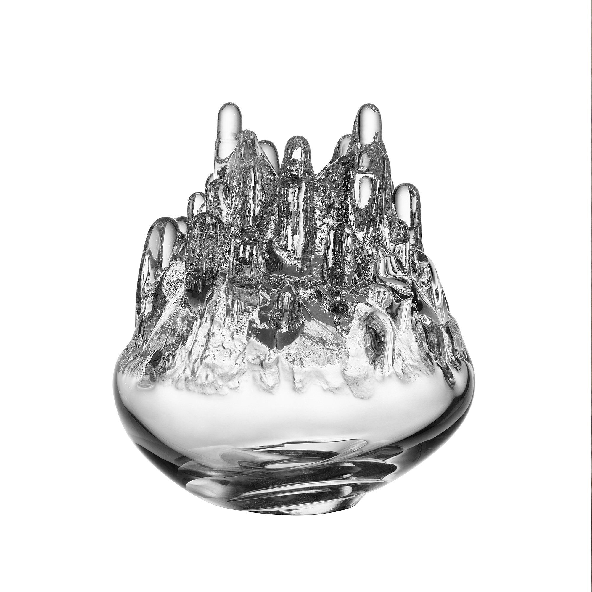 Kosta Boda Polar Lysestage 33 Cm