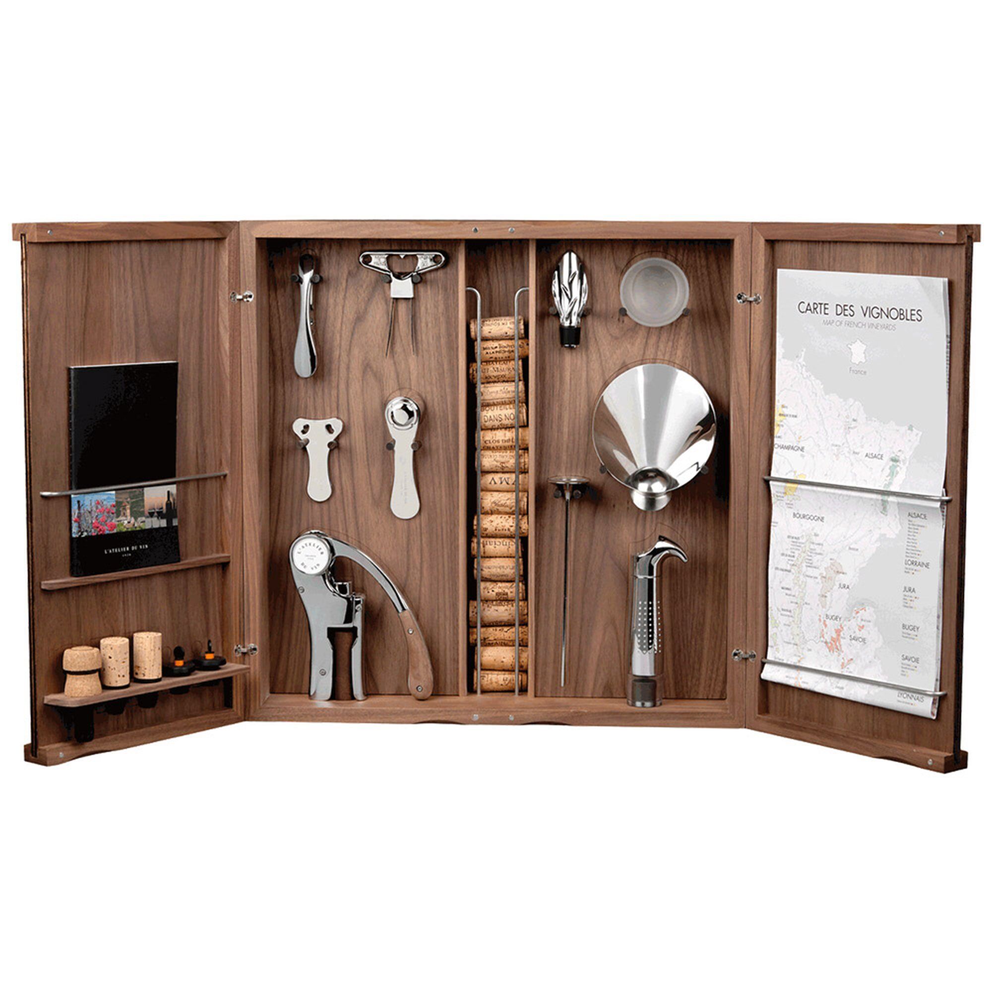 Atelier Du Vin Cabinet 39 Oeno-curiosités Skab Med Vintilbehør
