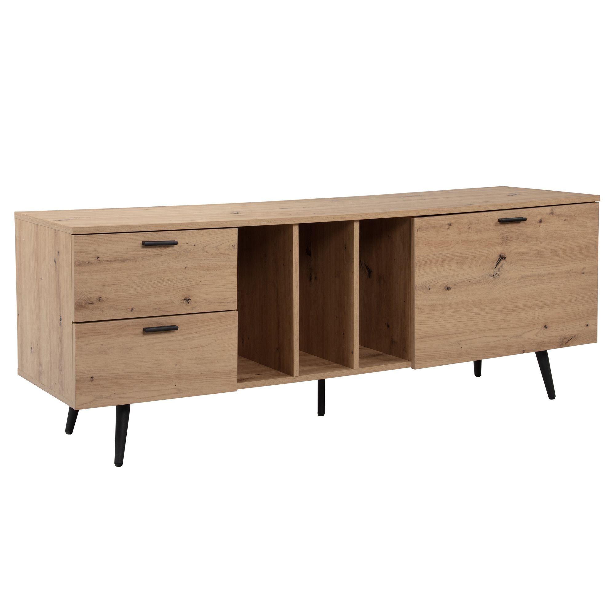 Lavt Tv-bord    Tv-kommode   Egedekor 150x55x40 Cm