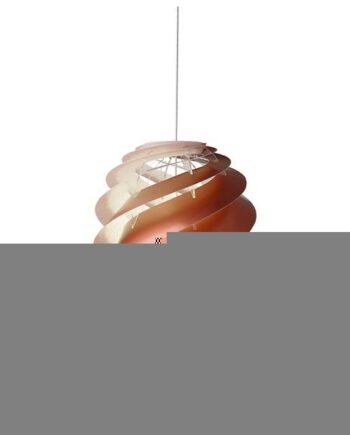 Le Klint Swirl   Pendel Kobber  : Erling Christensen Møbler