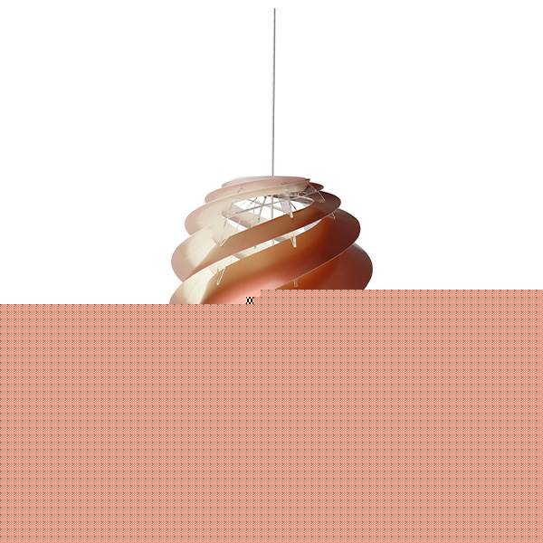 Le Klint Swirl Pendel Kobber : Erling Christensen Møbler