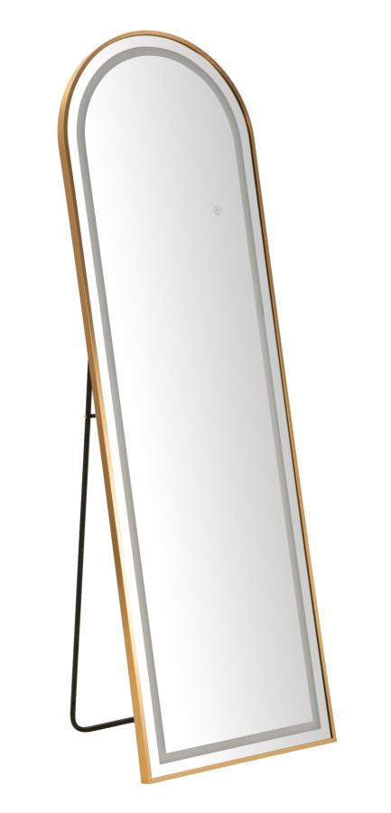 Led Gulvspejl Simple Arc Cm 50x3-38x160 Lysfarver