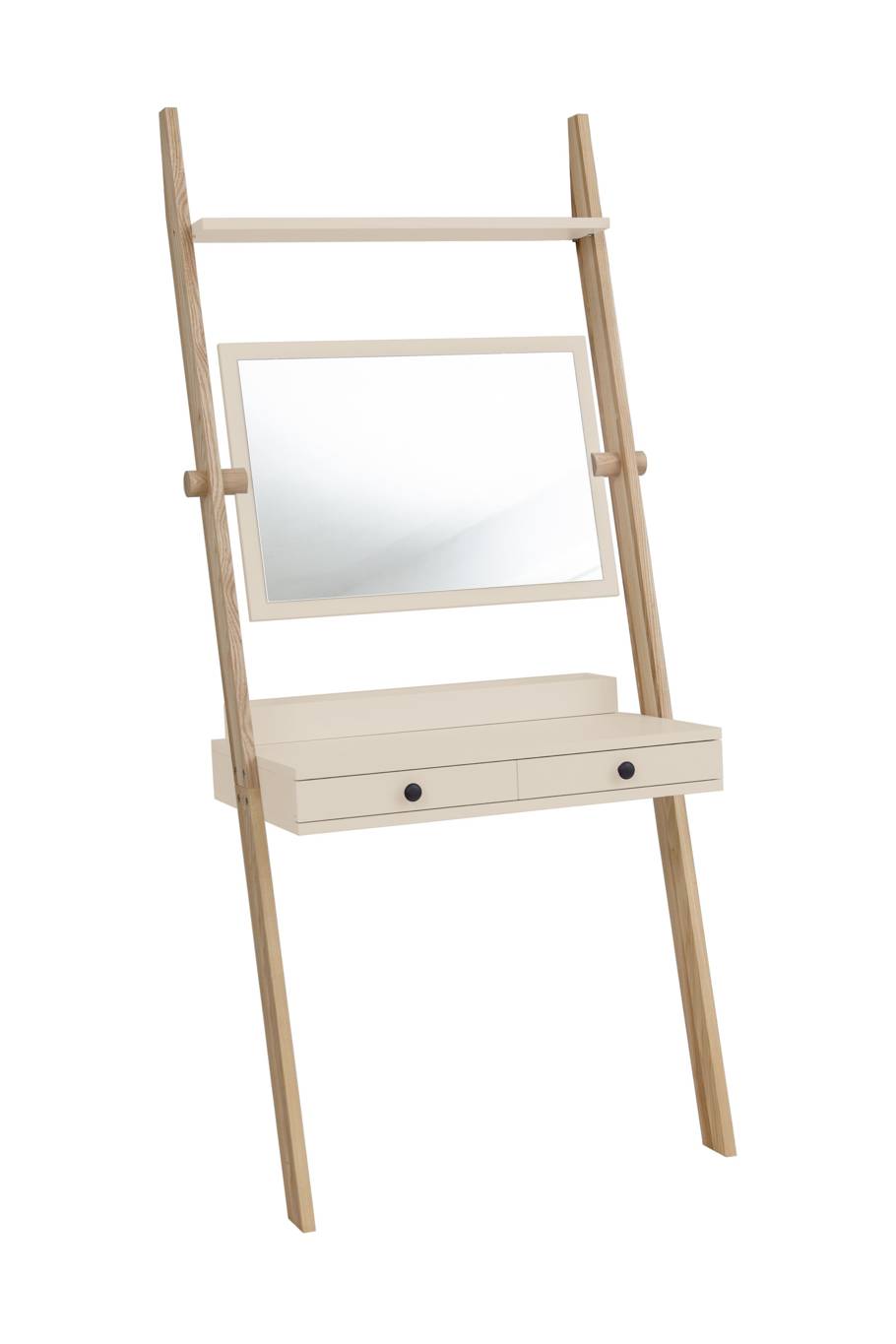 Leno Sminkebord 79x183cm Asketræ Brown Beige