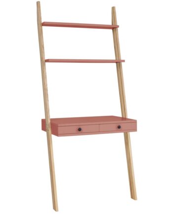 Leno Stigehylde Skrivebord 79x183cm Antik Pink