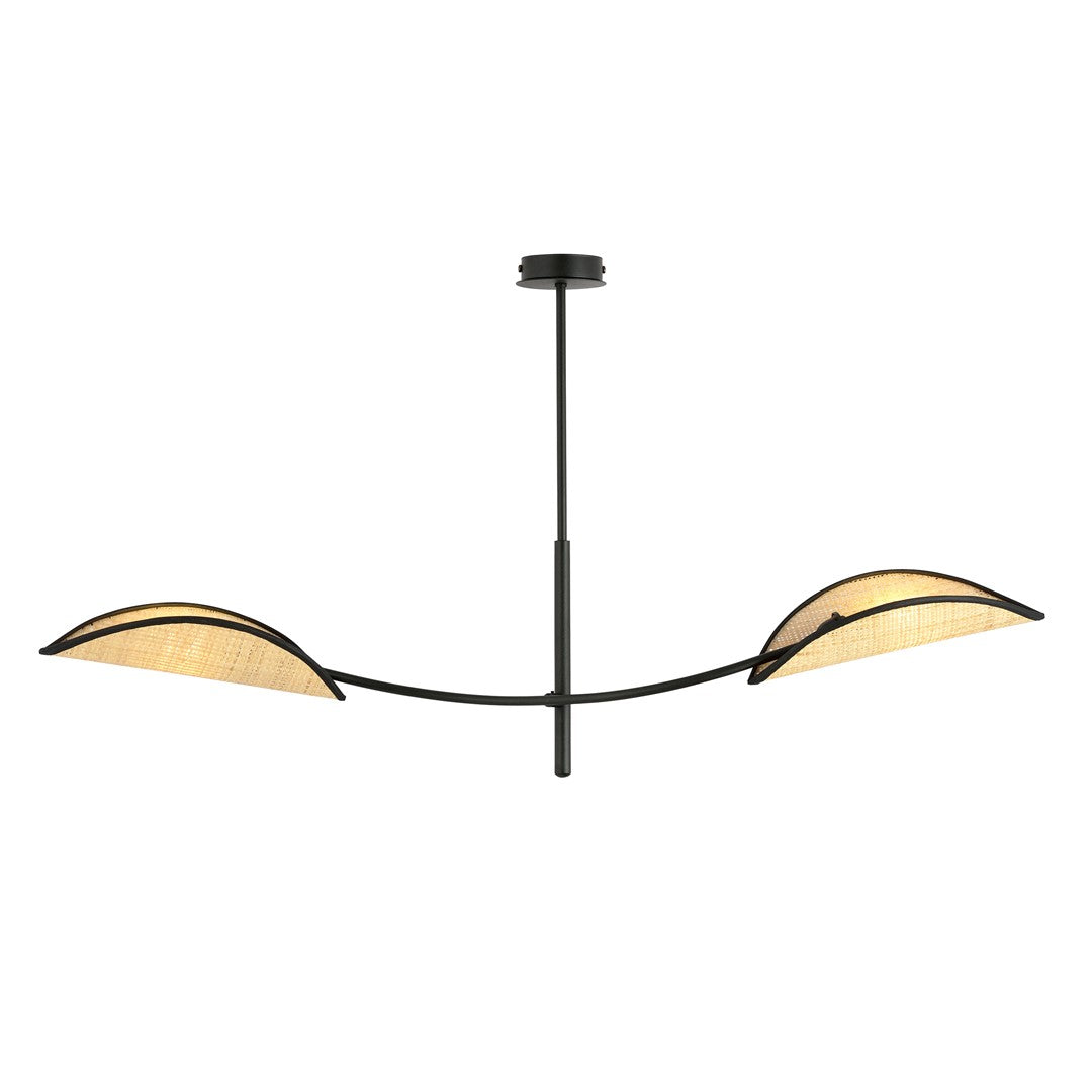 Lotus   Black Rattan