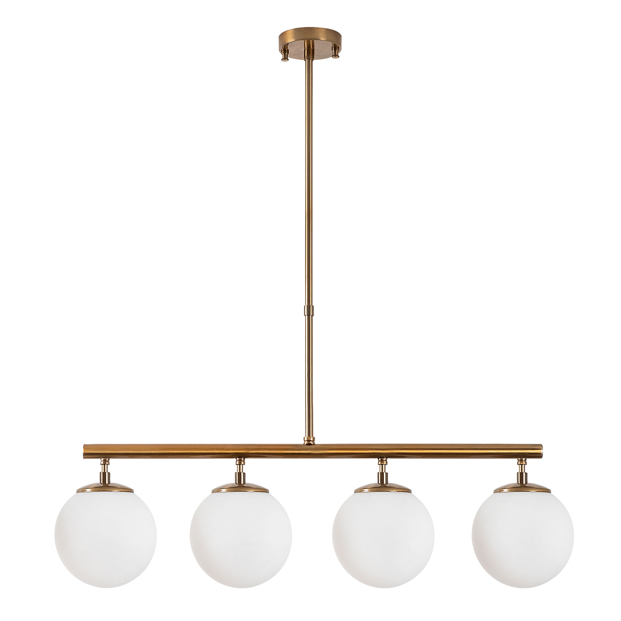 Lumi Fundã   Loftlampe Glas Og Guld Metal