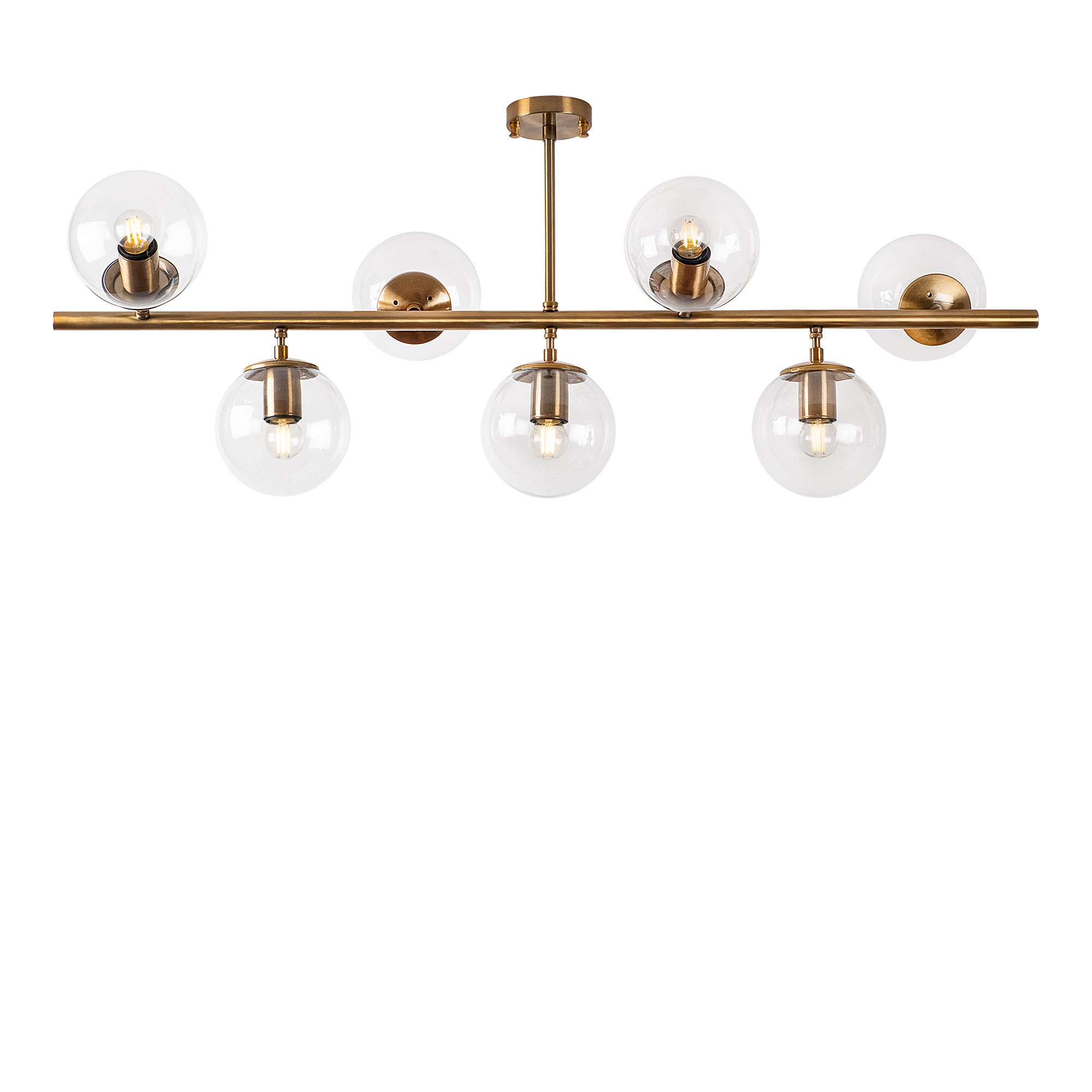 Lumi Vire Loftlampe Guld Metal
