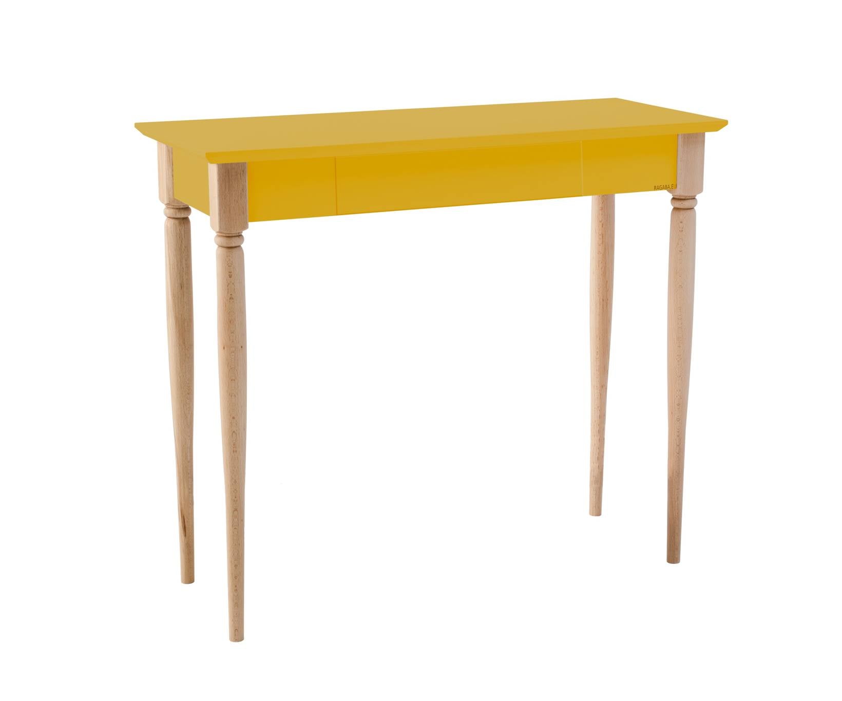 Mamo Skrivebord 85x40cm Gul