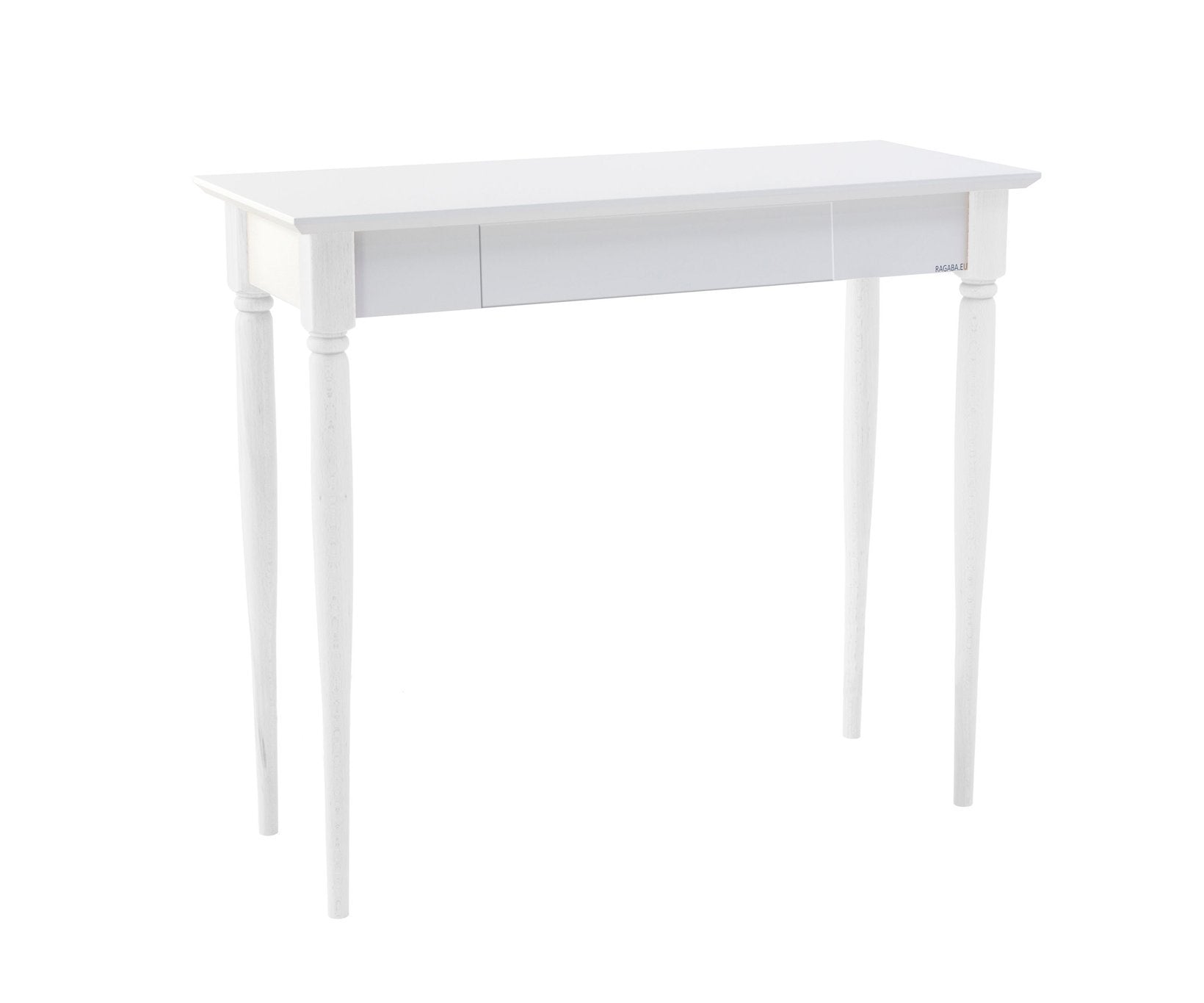 Mamo Skrivebord 85x40cm Hvide   Hvide Ben