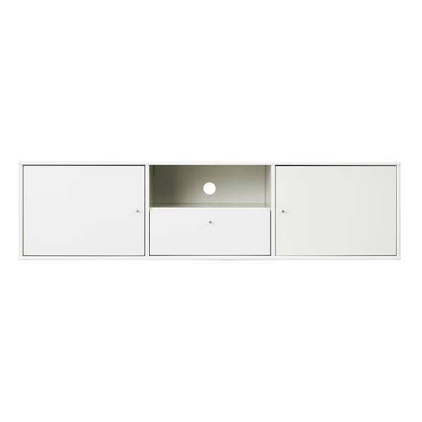 Mistral Tv Skab Med Trælåger   Skuffe