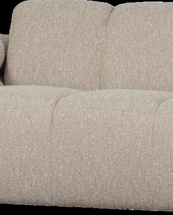 Modulsofa Woood Mojo    -personers Element  Bouclé Beige Melange  Venstre Armlæn  Martindale 100 000