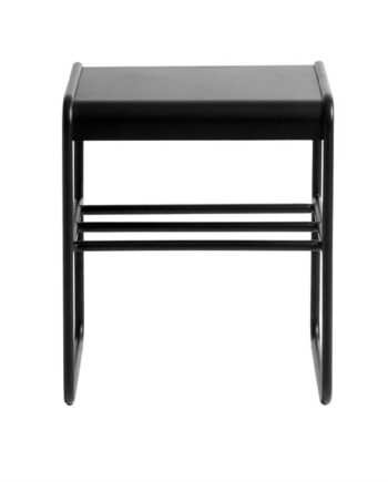 Muubs Copenhagen Taburet Sort 40   47 Cm  : Erling Christensen Møbler