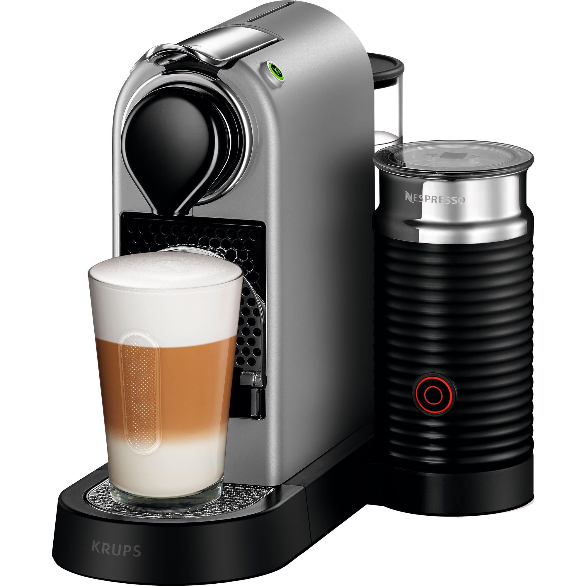 Nespresso Citiz   Milk Kaffemaskine    Liter  Silver
