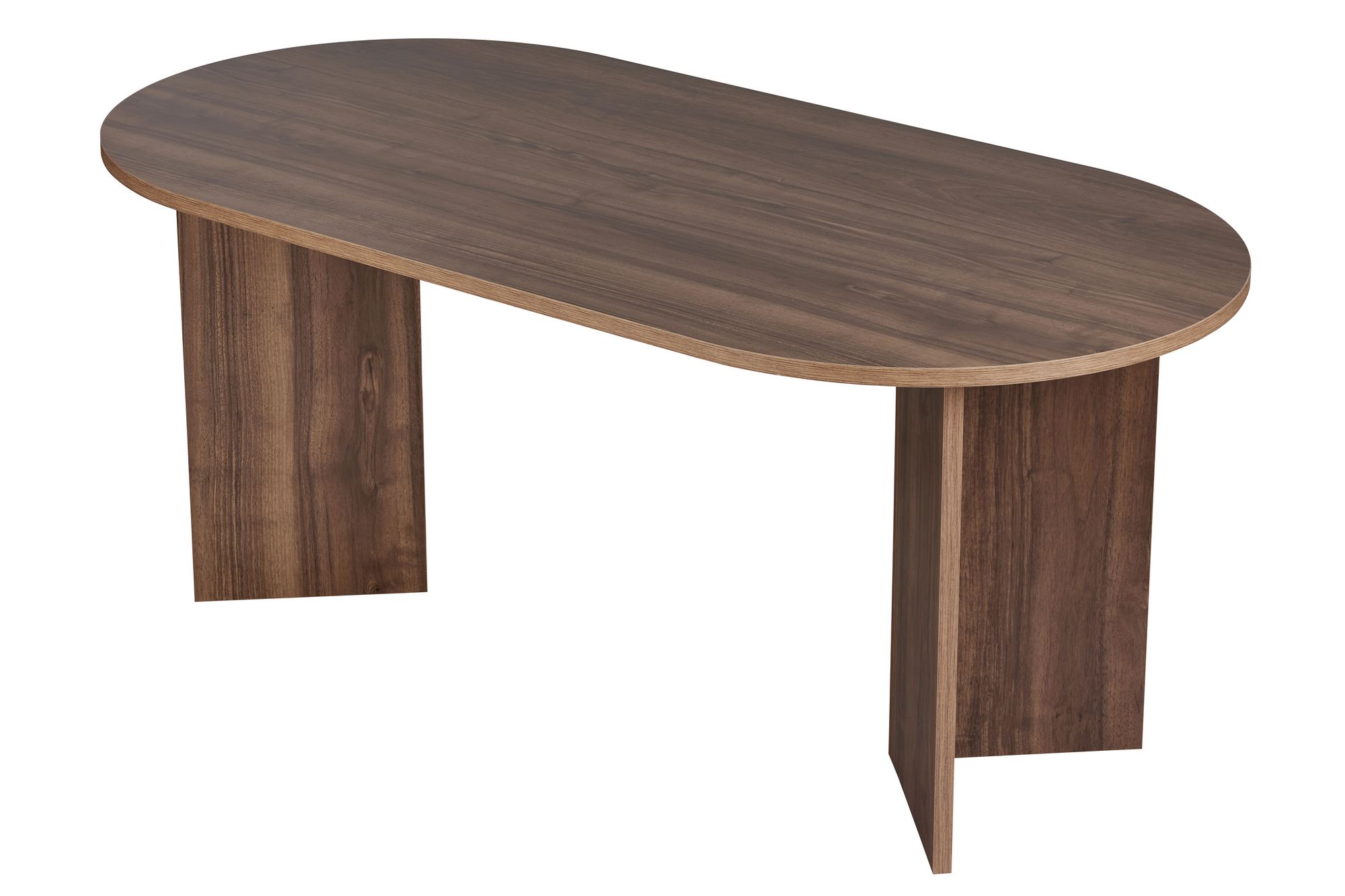 Nordvärk Sablin Spisebord  Oval Brun Venezia Valnød Melamin  180x90