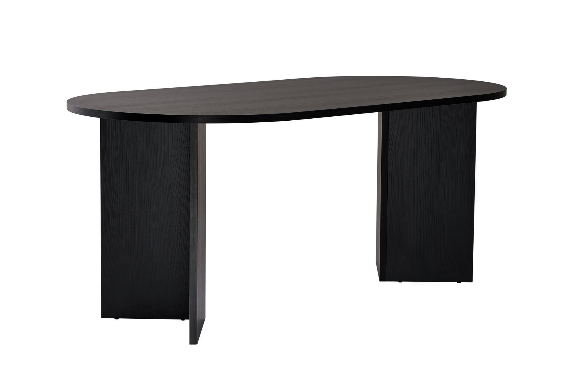 Nordvärk Sablin Spisebord  Oval Sort Træ Melamin  180x89